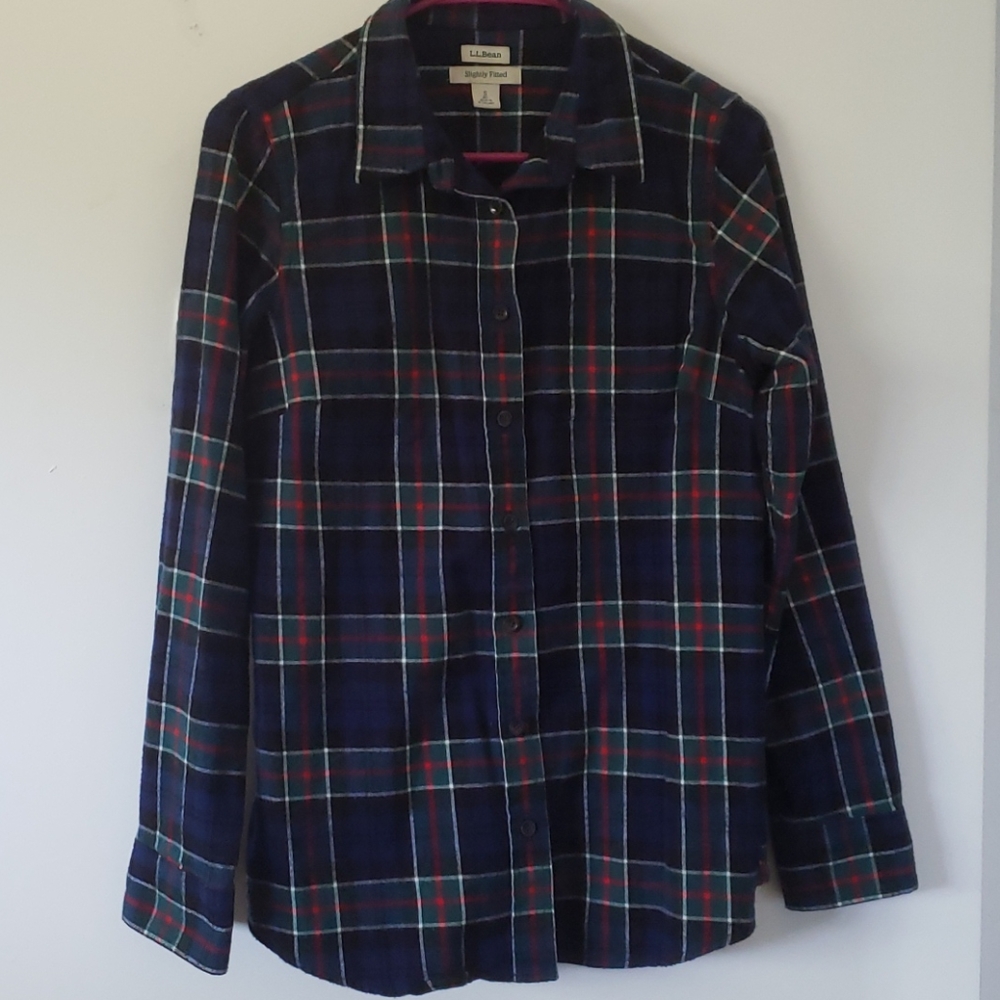 L.L.Bean Slightly Fitted Women's Flannel